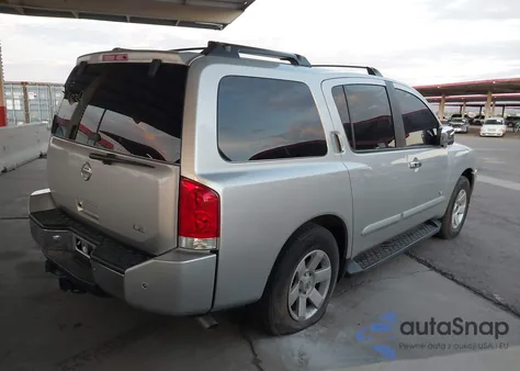 2006 Nissan Armada Le из США, поврежденный, VIN 5N1AA08A66N706539